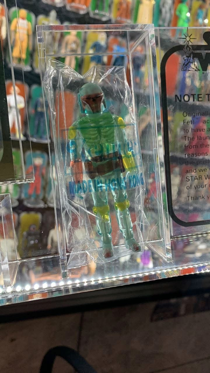 BOBA FETT X-Ray Mailer 3.75" 100 FIRST EDITION