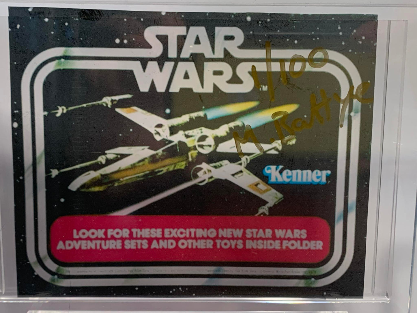 BOBA FETT X-Ray Mailer 3.75" 100 FIRST EDITION