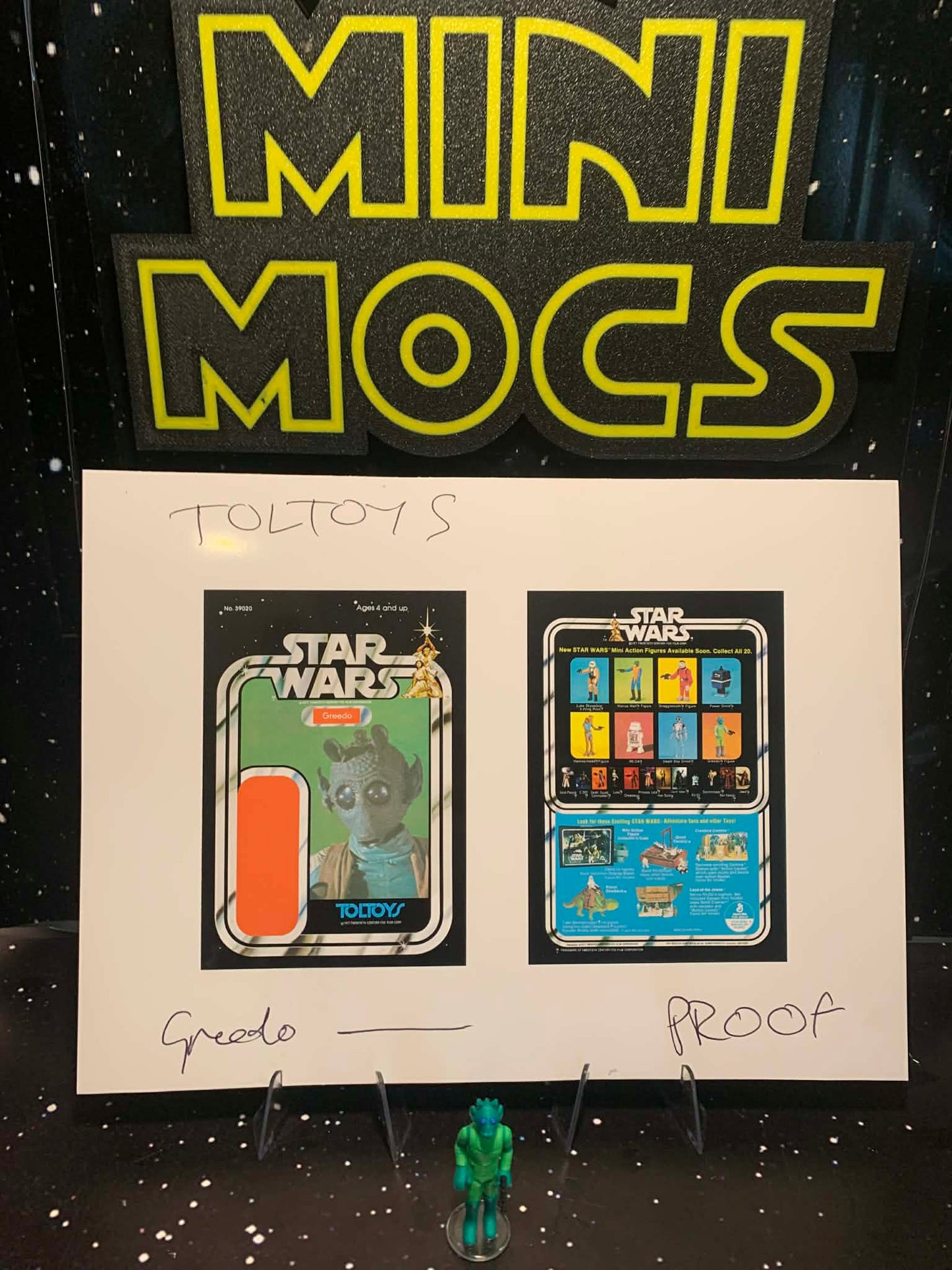GREEDO TOLTOYS MOC PRE ORDER