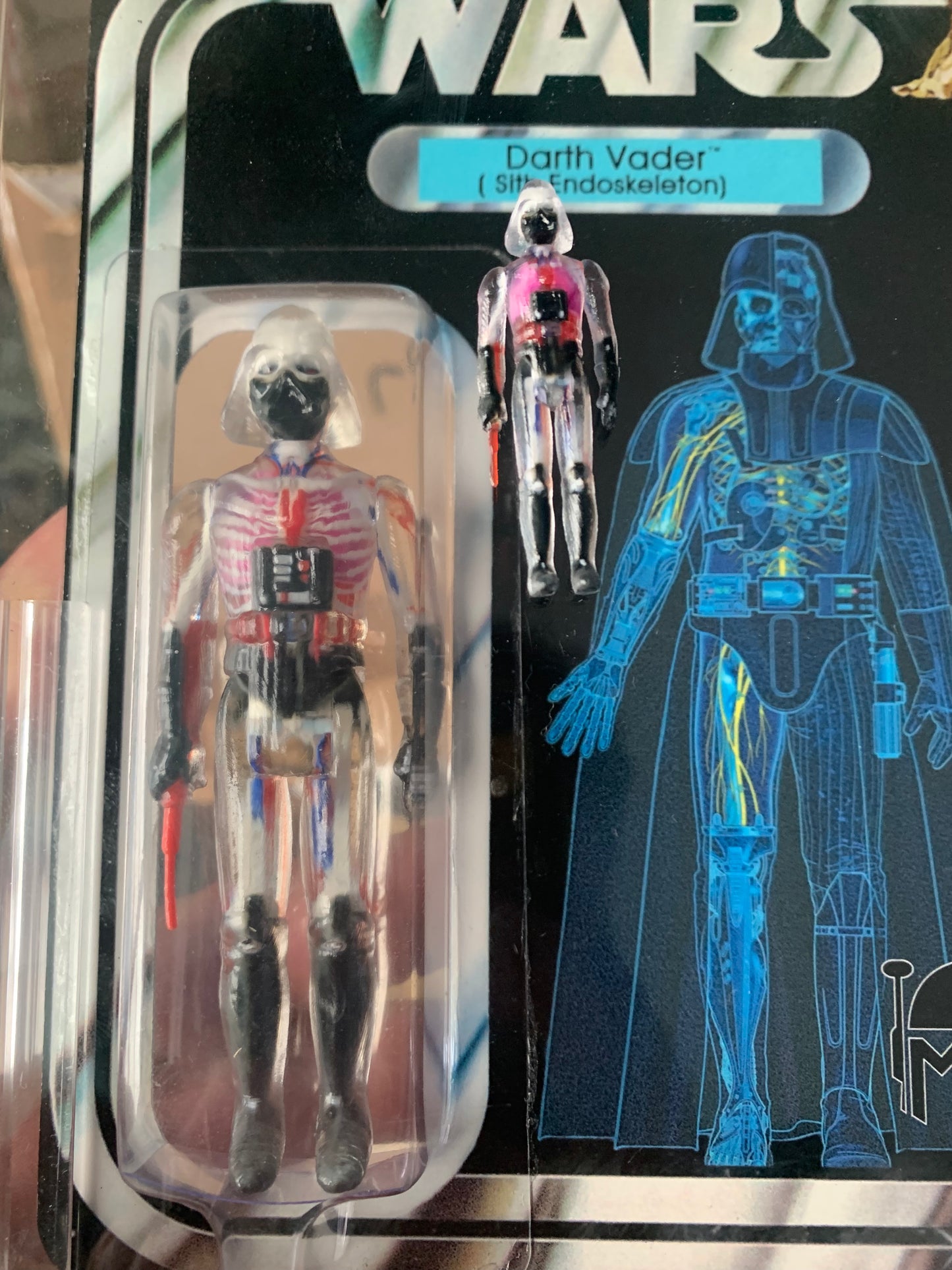 VADER Sith-Endoskeleton 3.75" MAY 4TH SHIPPING !!