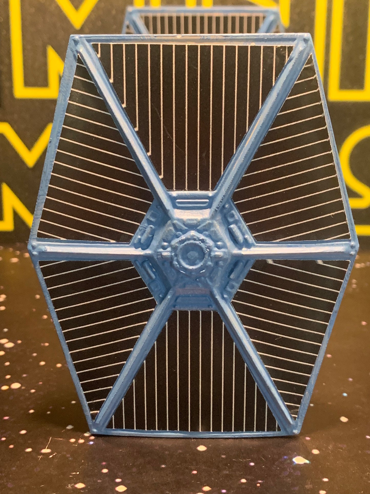 Tie Fighter Blue
