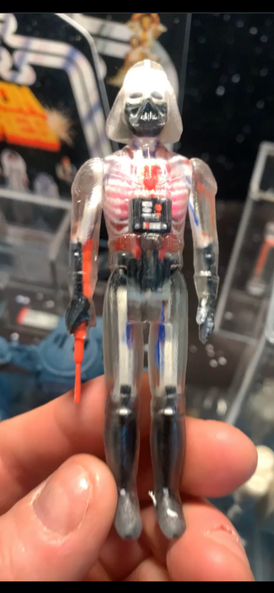 Loose VADER Sith-Endoskeleton 3.75" MAY 4TH SHIPPING !!