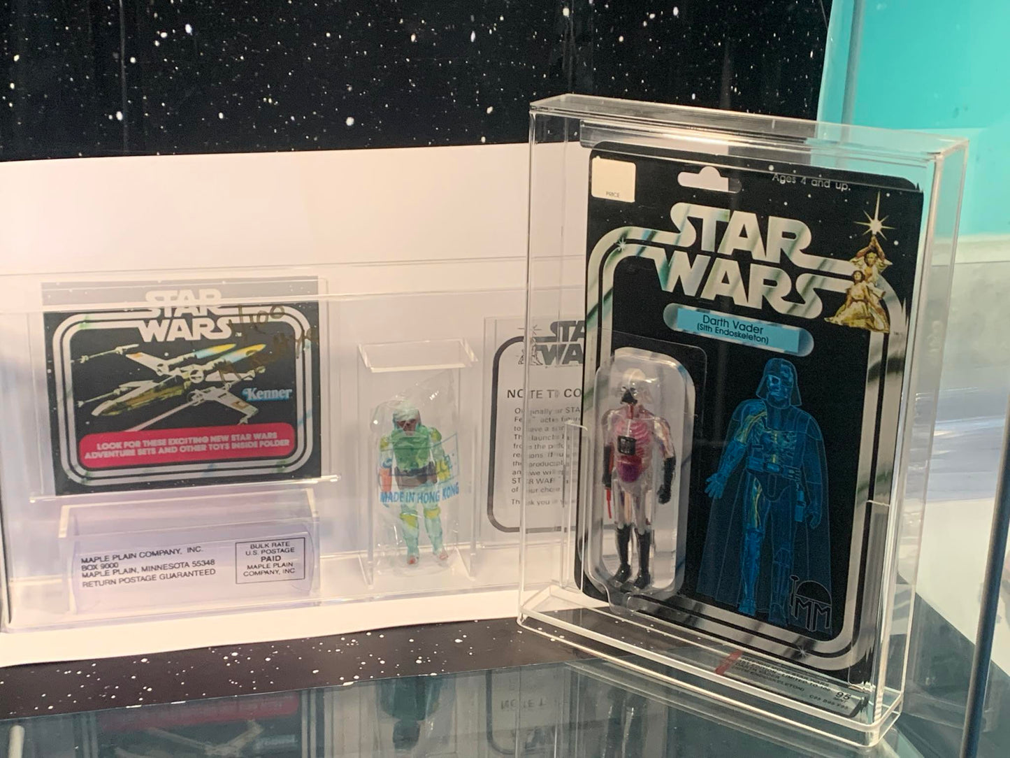 BOBA FETT X-Ray Mailer 3.75" 100 FIRST EDITION