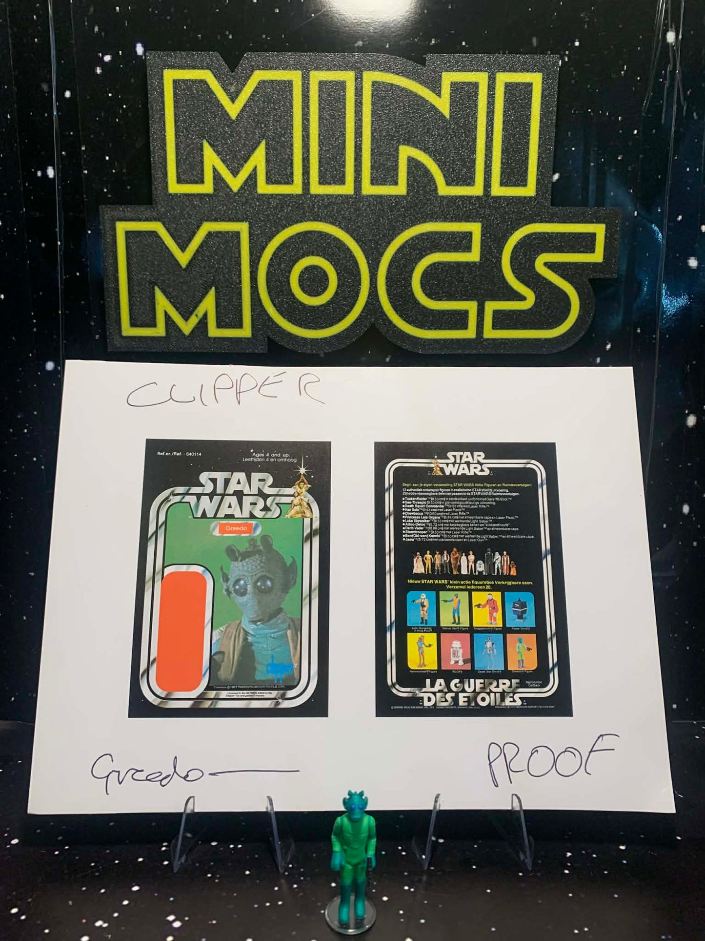 GREEDO CLIPPER MOC PRE ORDER