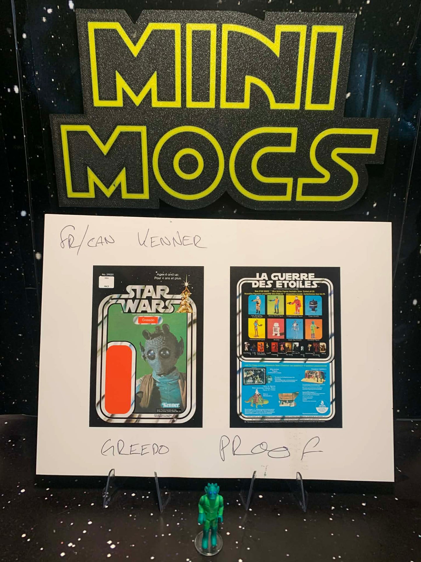 GREEDO FRENCH CANADIAN KENNER MOC PRE ORDER