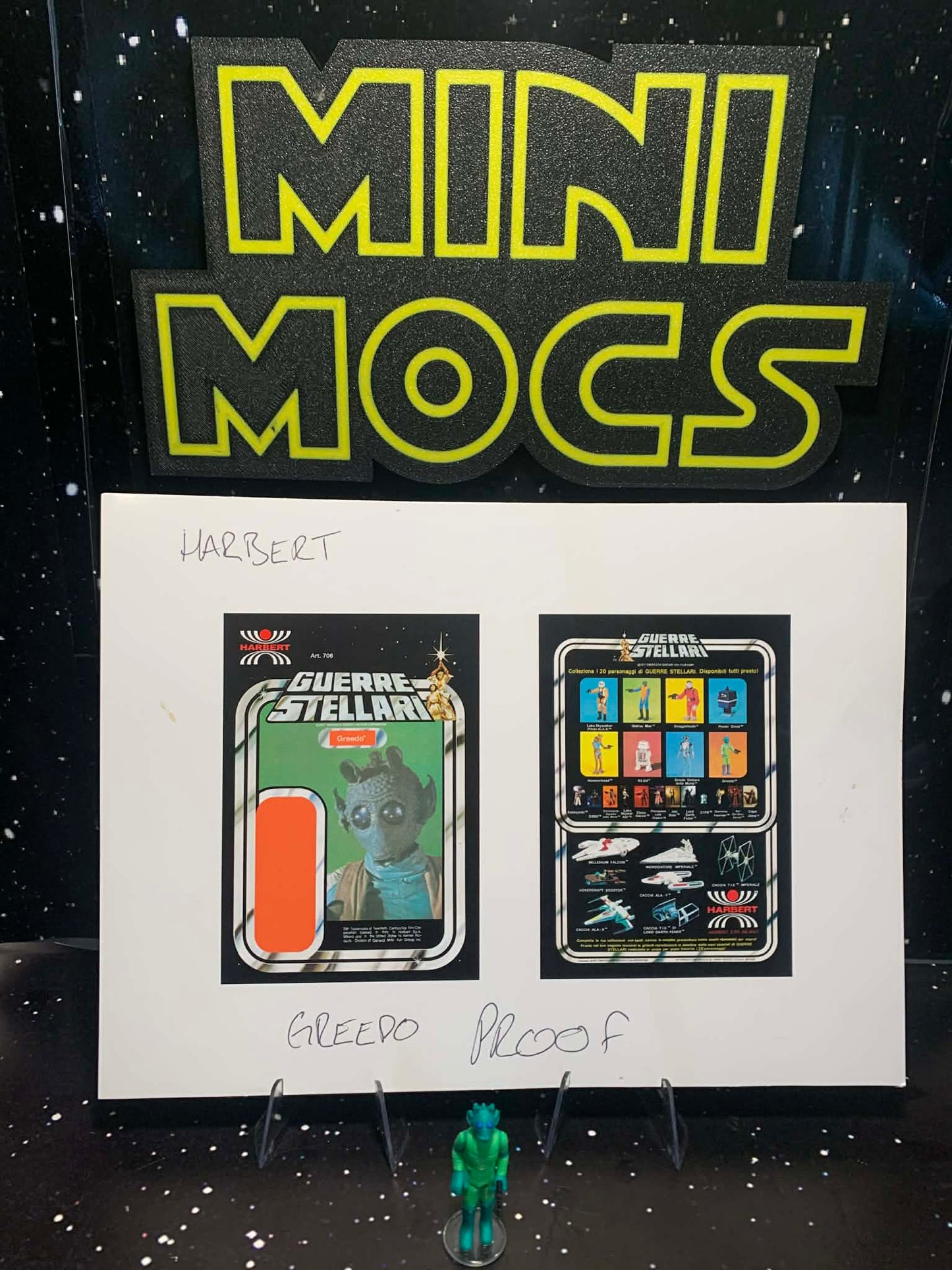 GREEDO HARBERT MOC PRE ORDER