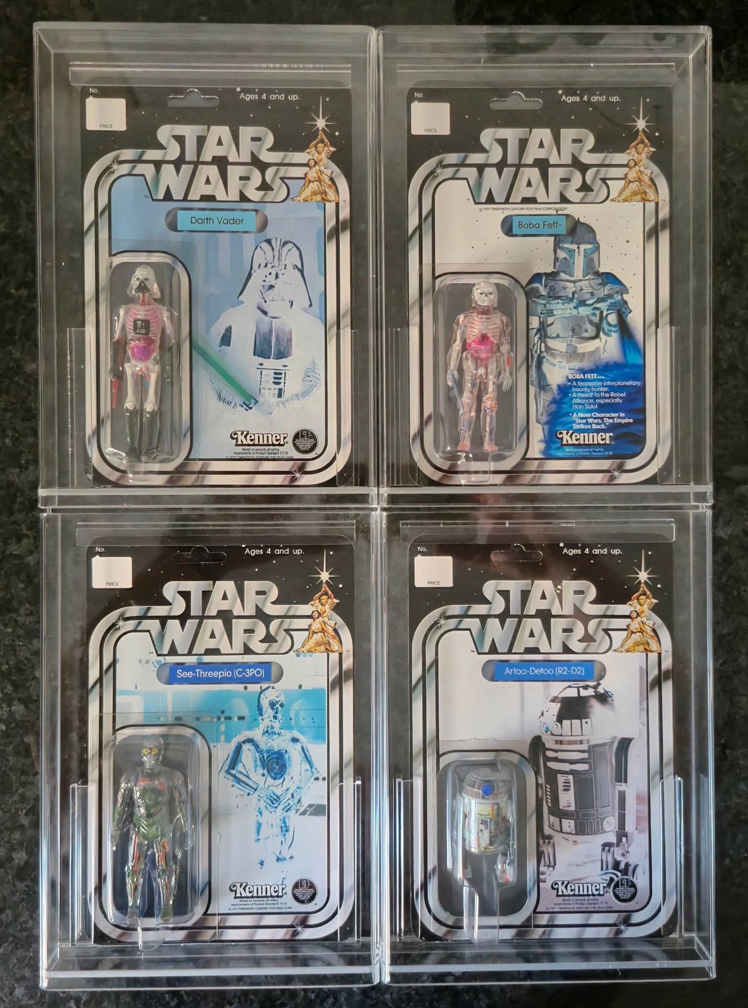 Full sized Endoskeleton figures