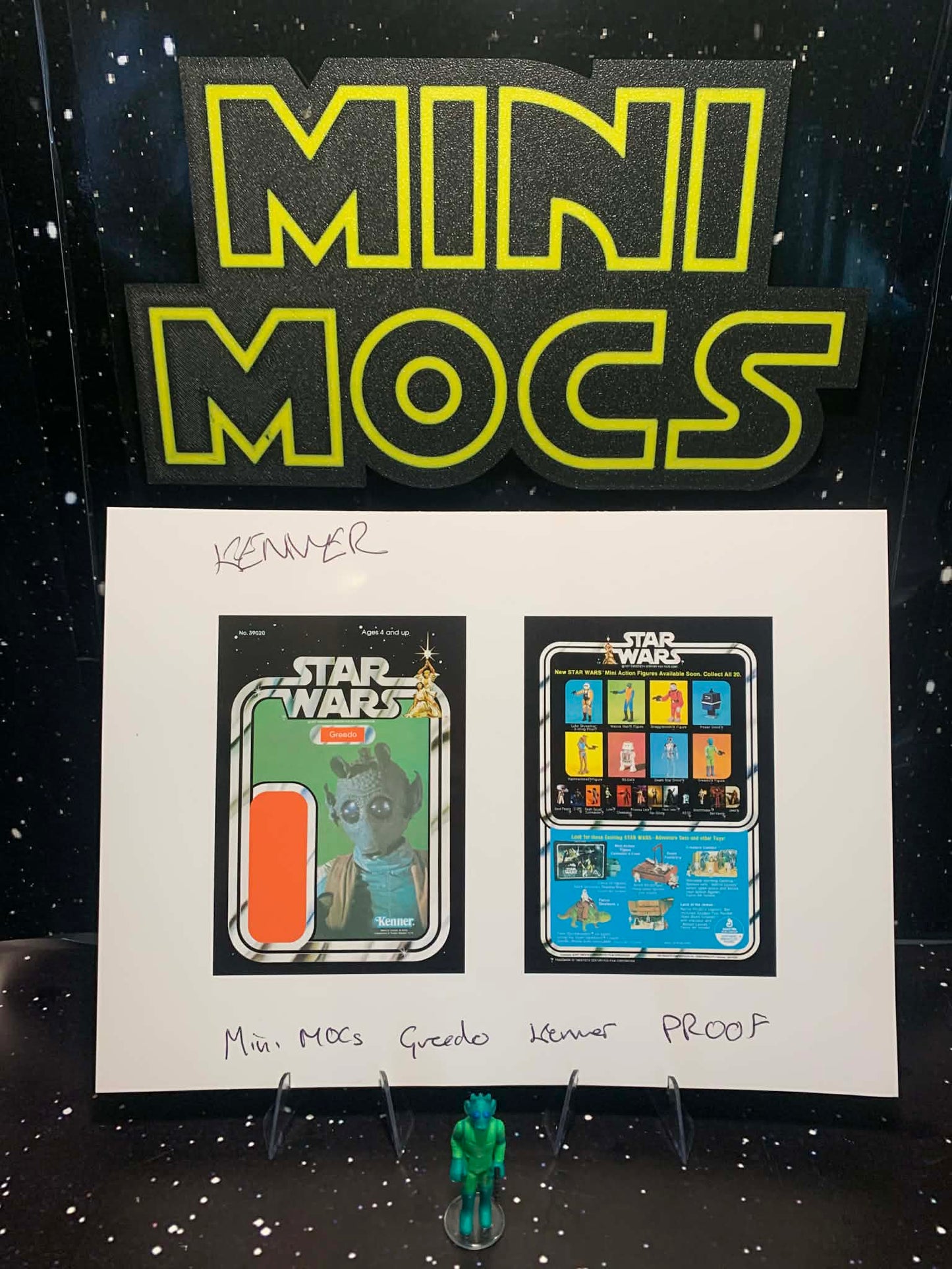 GREEDO KENNER MOC PRE ORDER