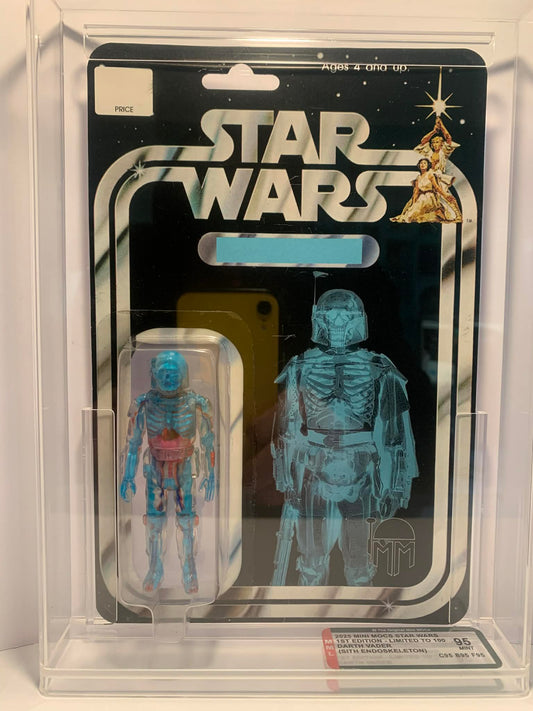 Limited Edition (25) BLUE Boba Fett Endoskeleton 3.75"