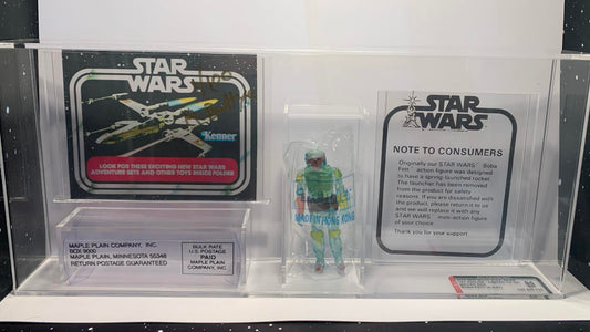 BOBA FETT X-Ray Mailer 3.75" 100 FIRST EDITION