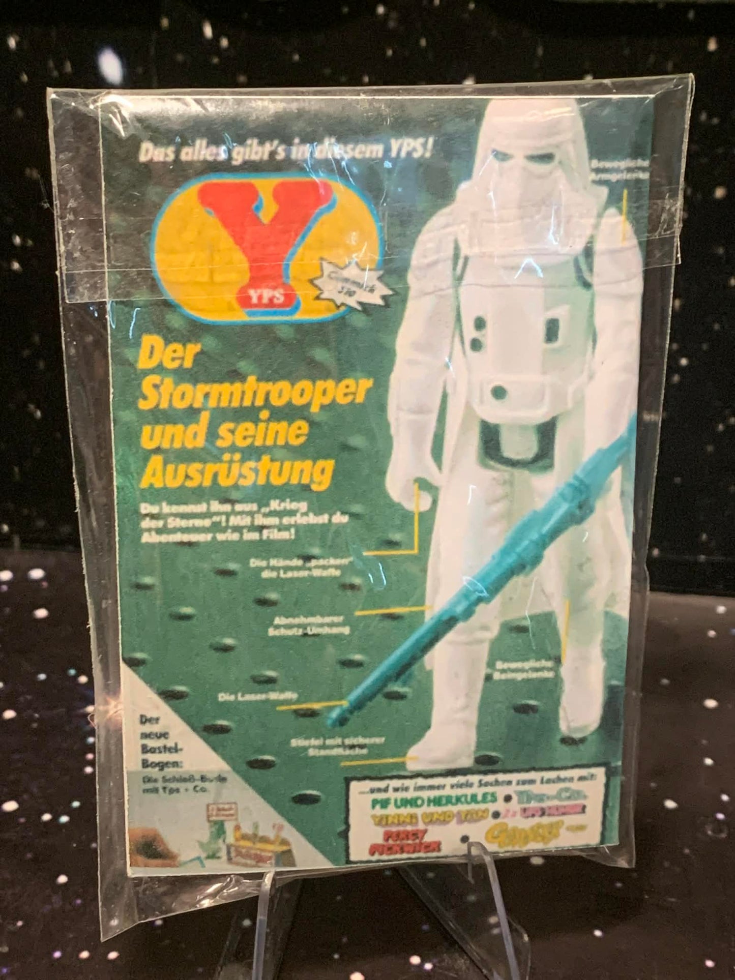 YPS 'Der Stormtrooper des Imperiums' Action force SA-80 armed ⁠PBP Snowtrooper