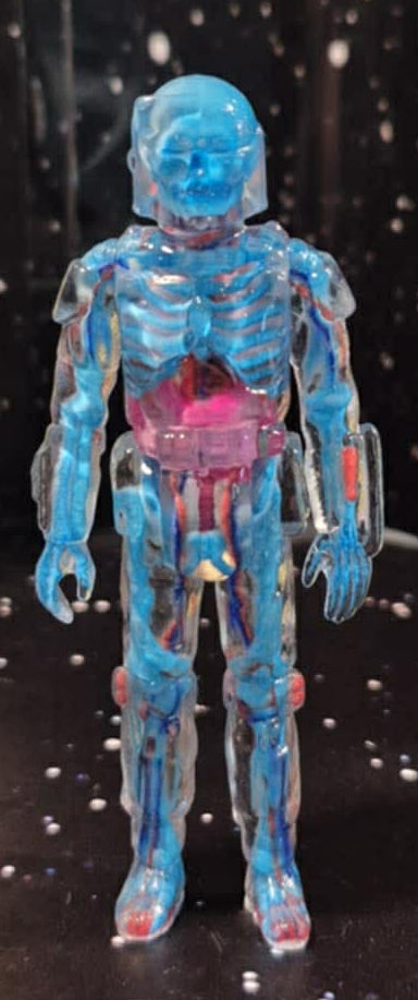 Boba Fett BLUE Endoskelleton 3.75" figure loose